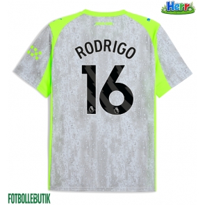 Manchester City Rodri Hernandez #16 Tredje Tröja 2025-26 Kortärmad